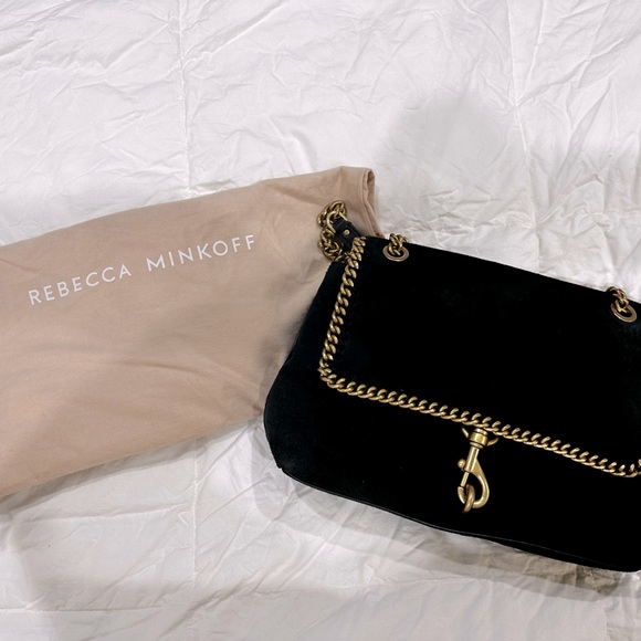 Rebecca Minkoff Bags Rebecca Minkoff Edie Suede Flap Shoulder Bag